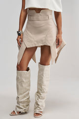 DONT LOOK BACK MINI SKIRT