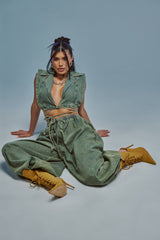 GUESS WHO BALLOON PANT IN DENIM