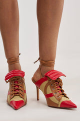 AZALEA WANG AMBRE RED MULTI PUMP