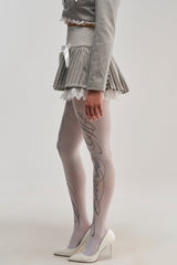 MARLEY LACE TRIM MINI SKIRT