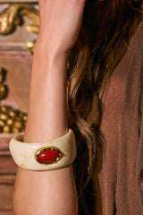 EYE FOR STYLE BANGLE IN IVORY
