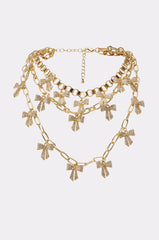 TIED IN A BOW NECKLACE