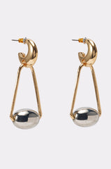 GEOMETRIC DANGLE DROP EARRINGS