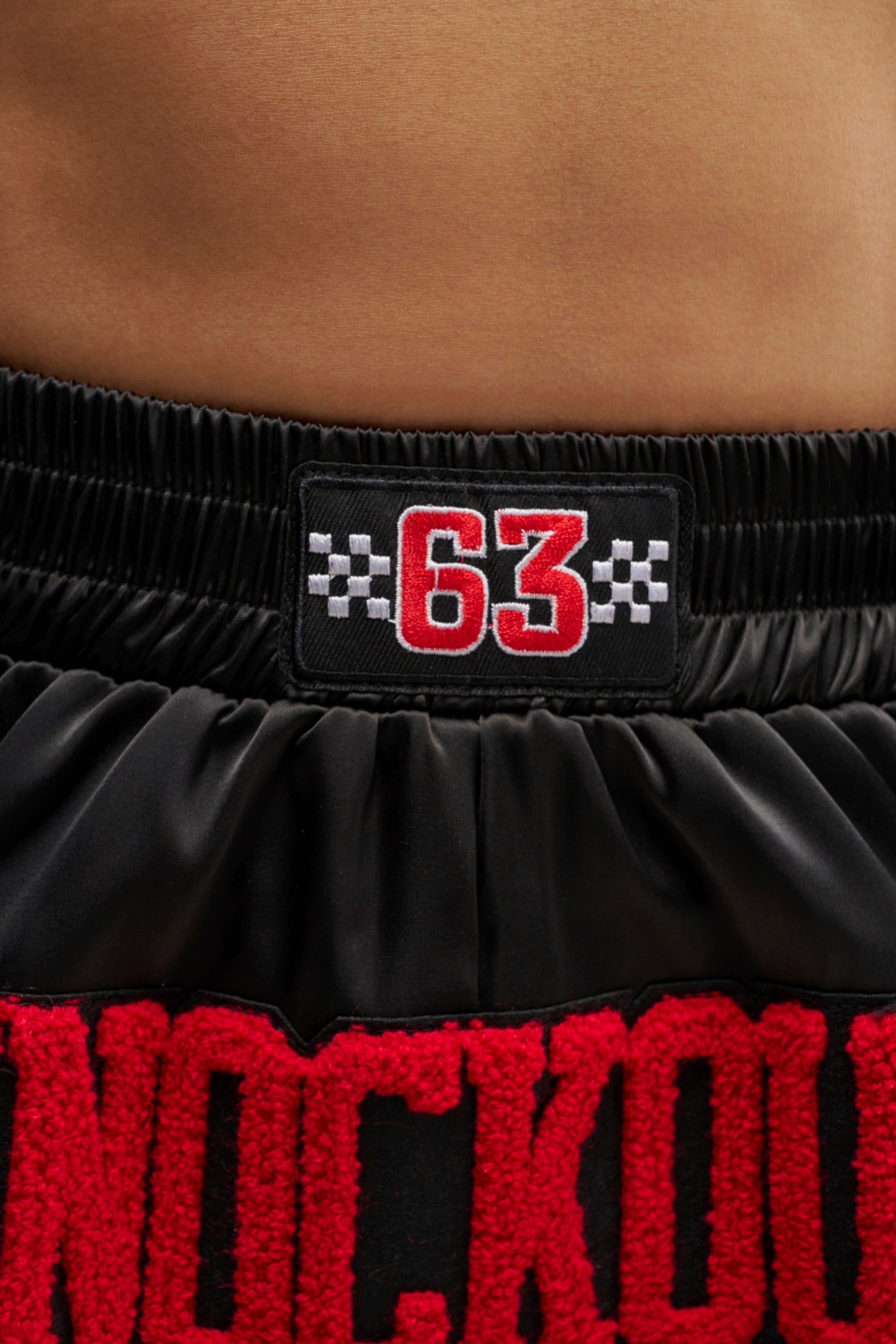 KNOCKOUT SATIN SHORT