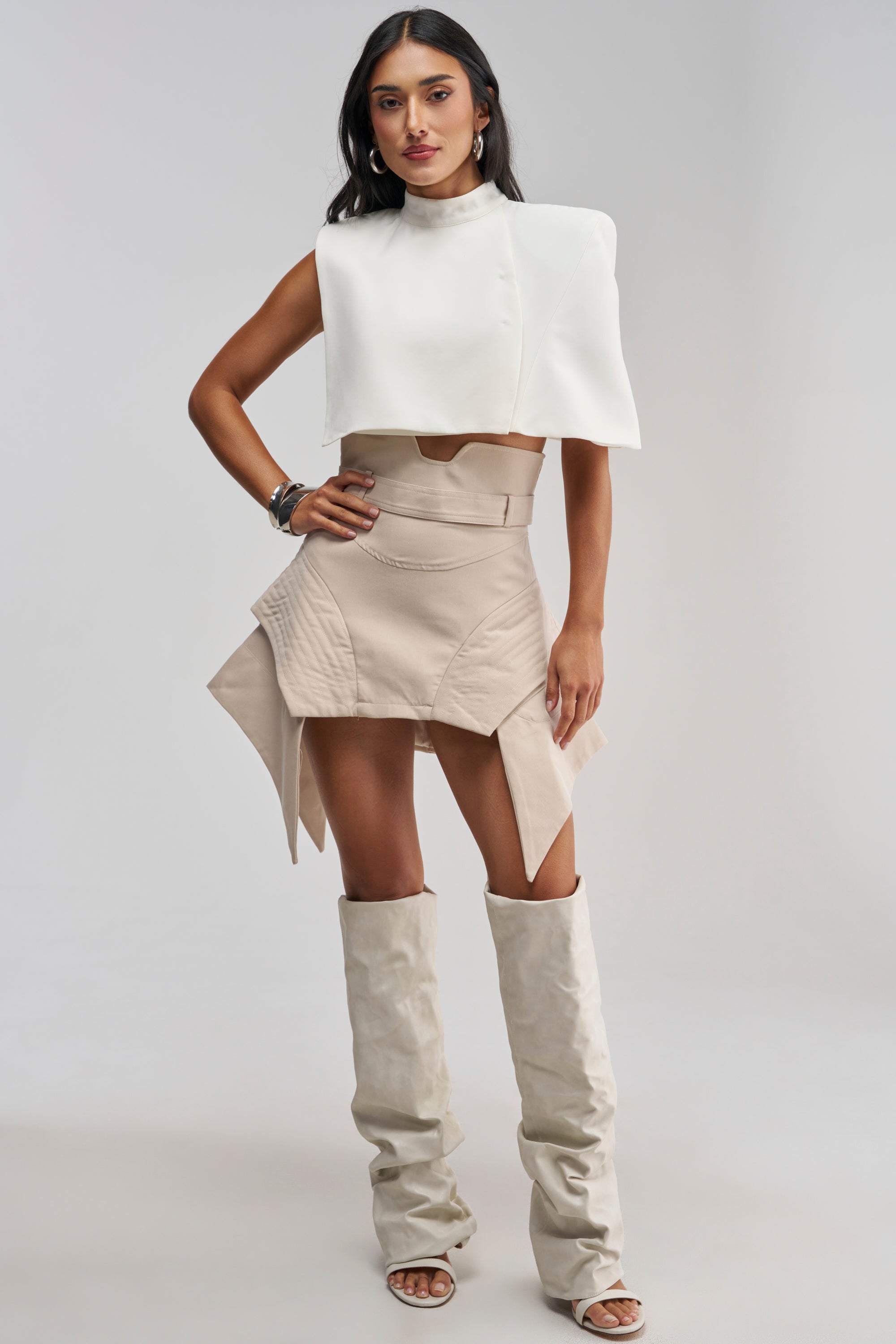 DONT LOOK BACK MINI SKIRT