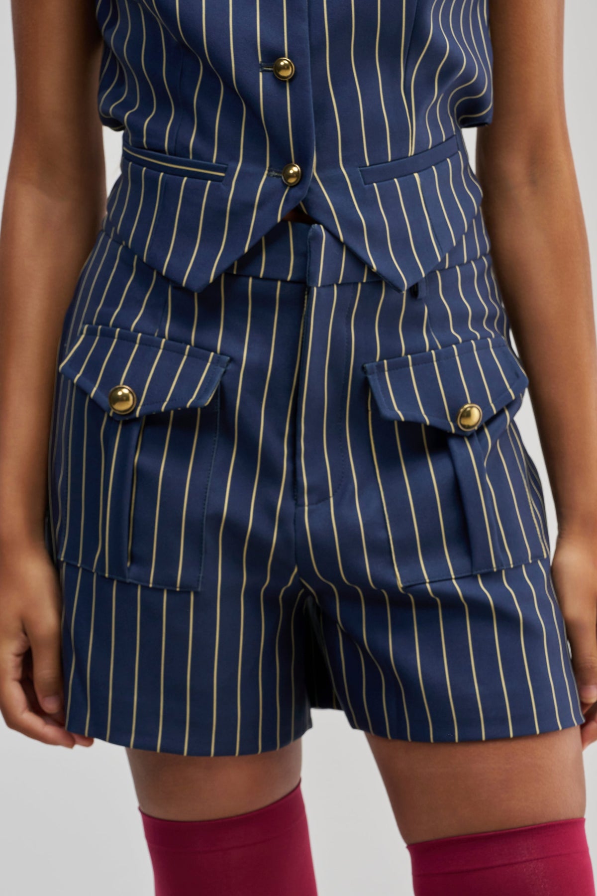 SUNDAY PINSTRIPE SHORTS