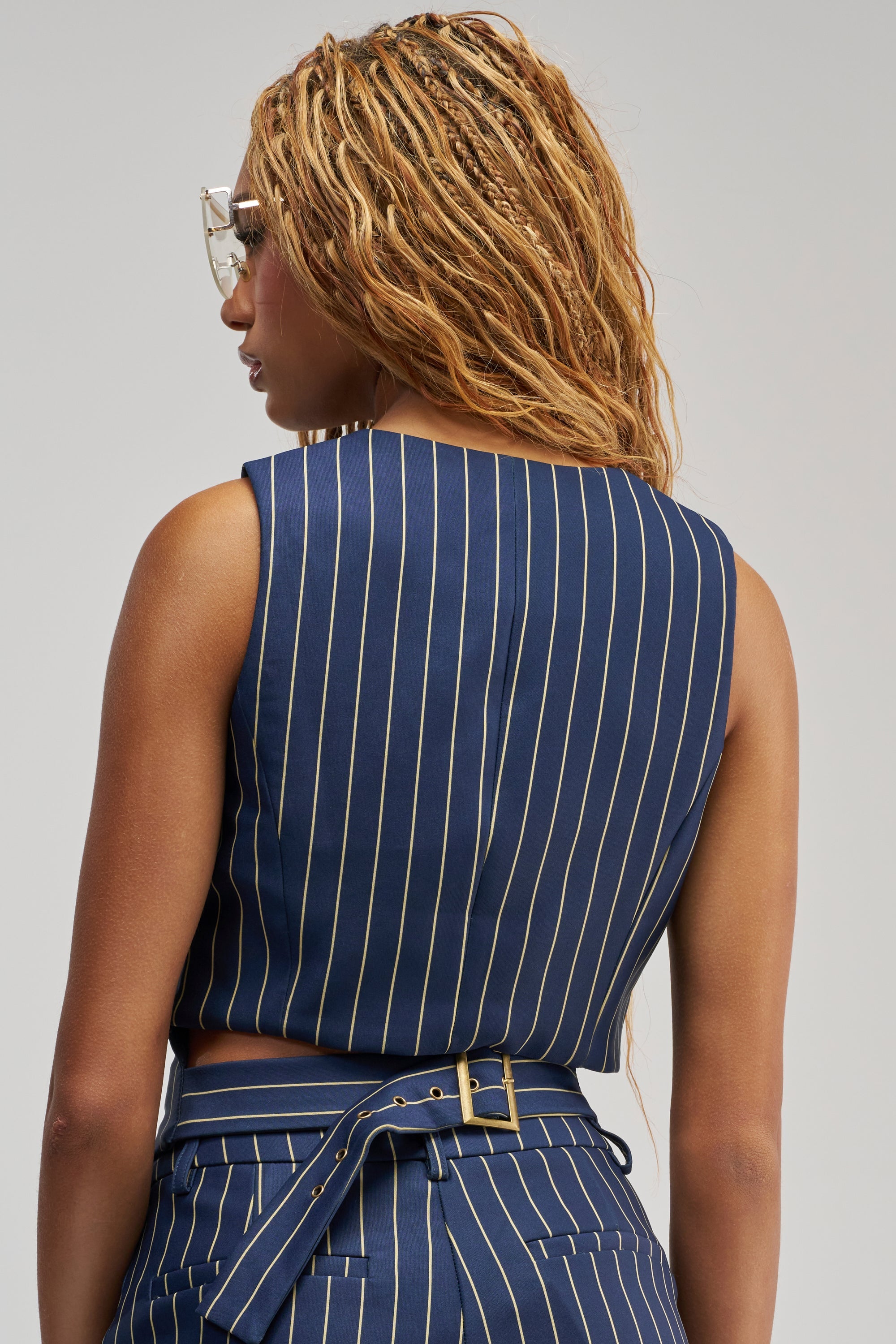 SUNDAY PINSTRIPE VEST