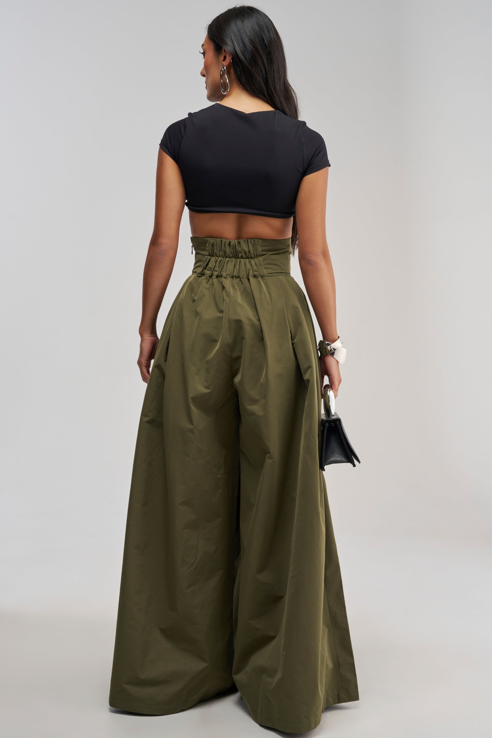 DISCO DOLL TROUSER IN OLIVE