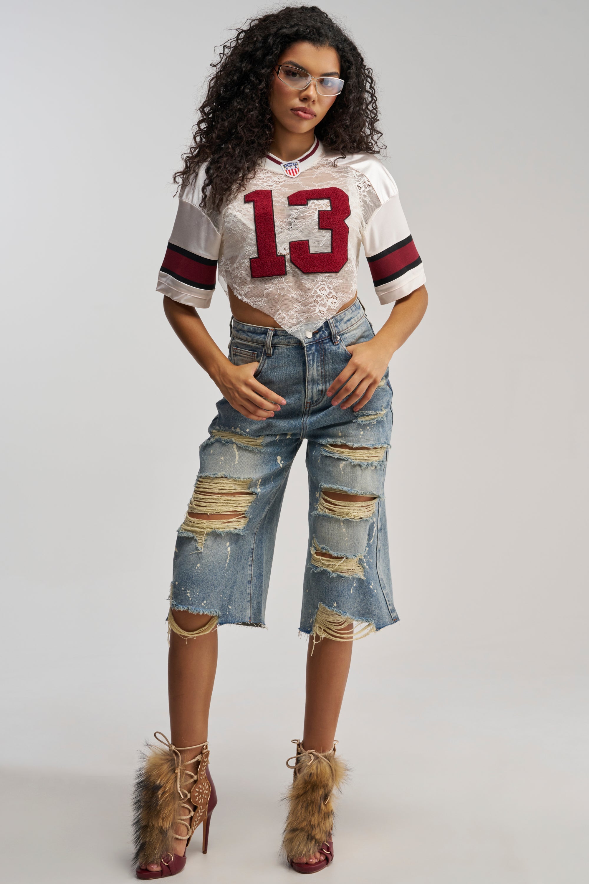 FEELING DISTRESSED BERMUDA SHORT