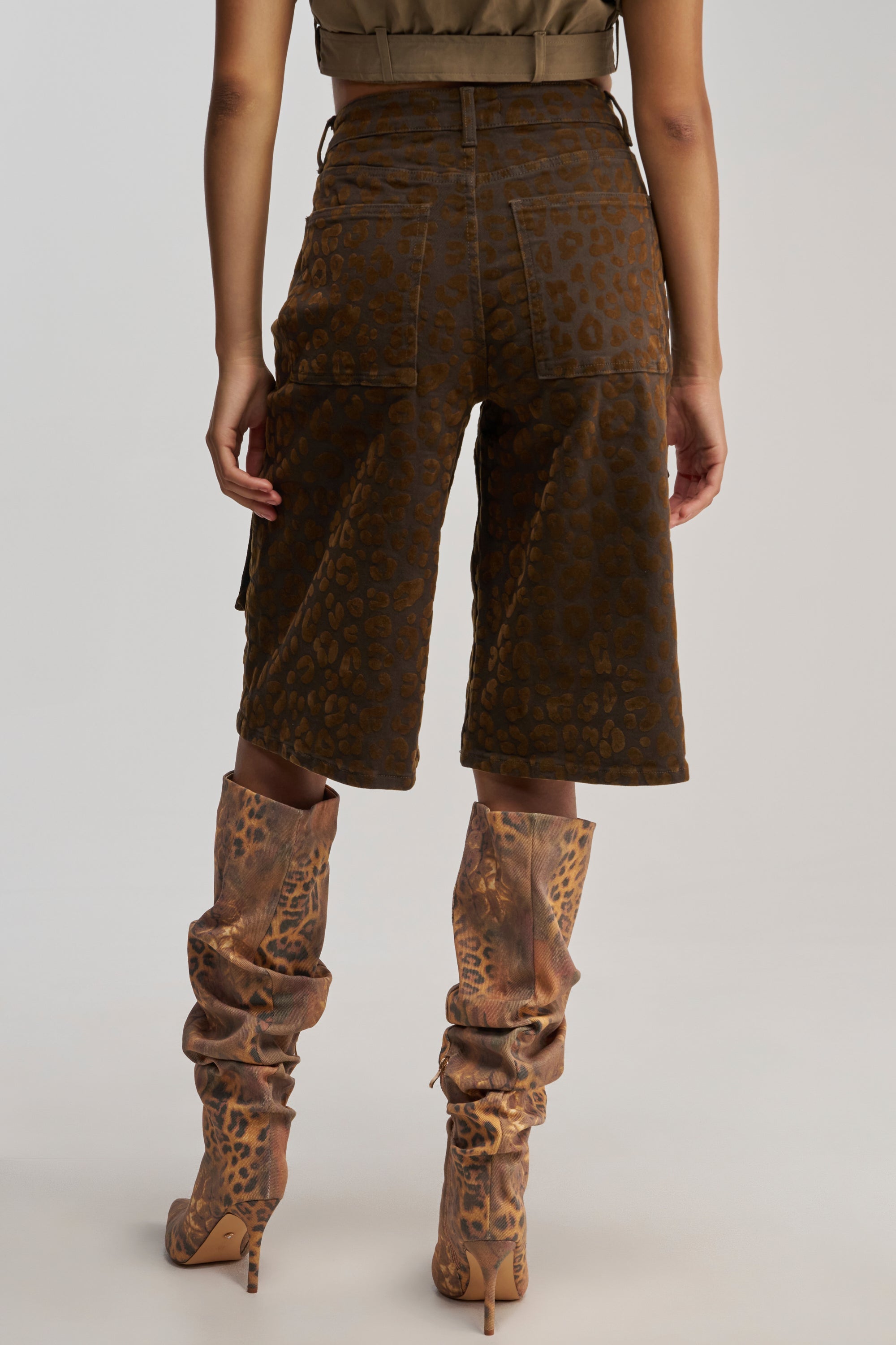CHEETAH GIRL BERMUDA SHORT