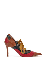 AZALEA WANG BLITZ RED MULTI SPORTY PUMP
