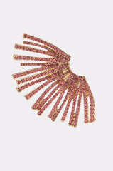 PRETTY & PAID SPARKLE EARRINGS IN PINK