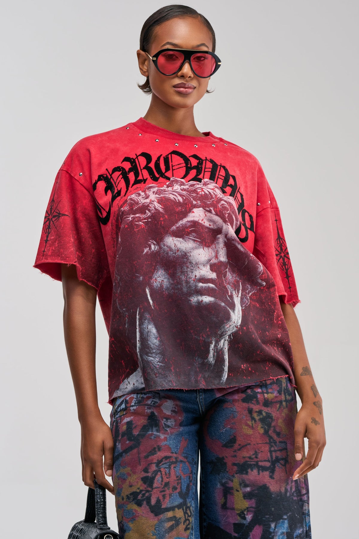 FIRST ROW ONLY HUMAN GRAPHIC TEE