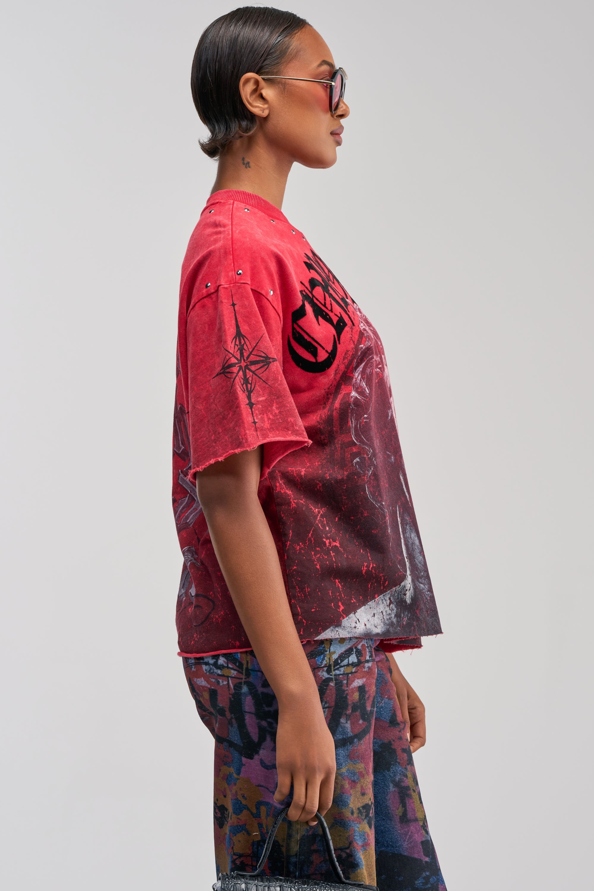 FIRST ROW ONLY HUMAN GRAPHIC TEE