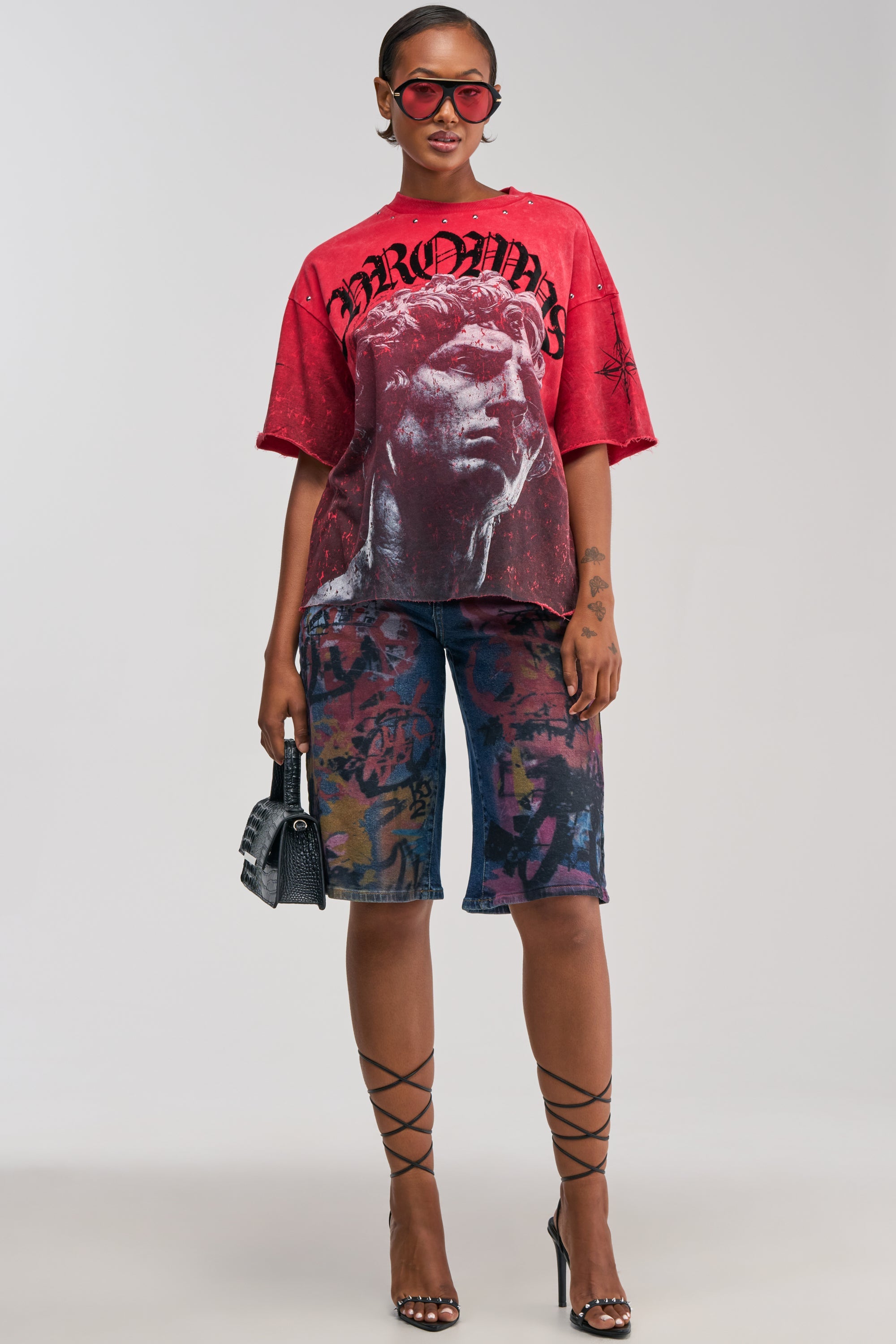FIRST ROW ONLY HUMAN GRAPHIC TEE