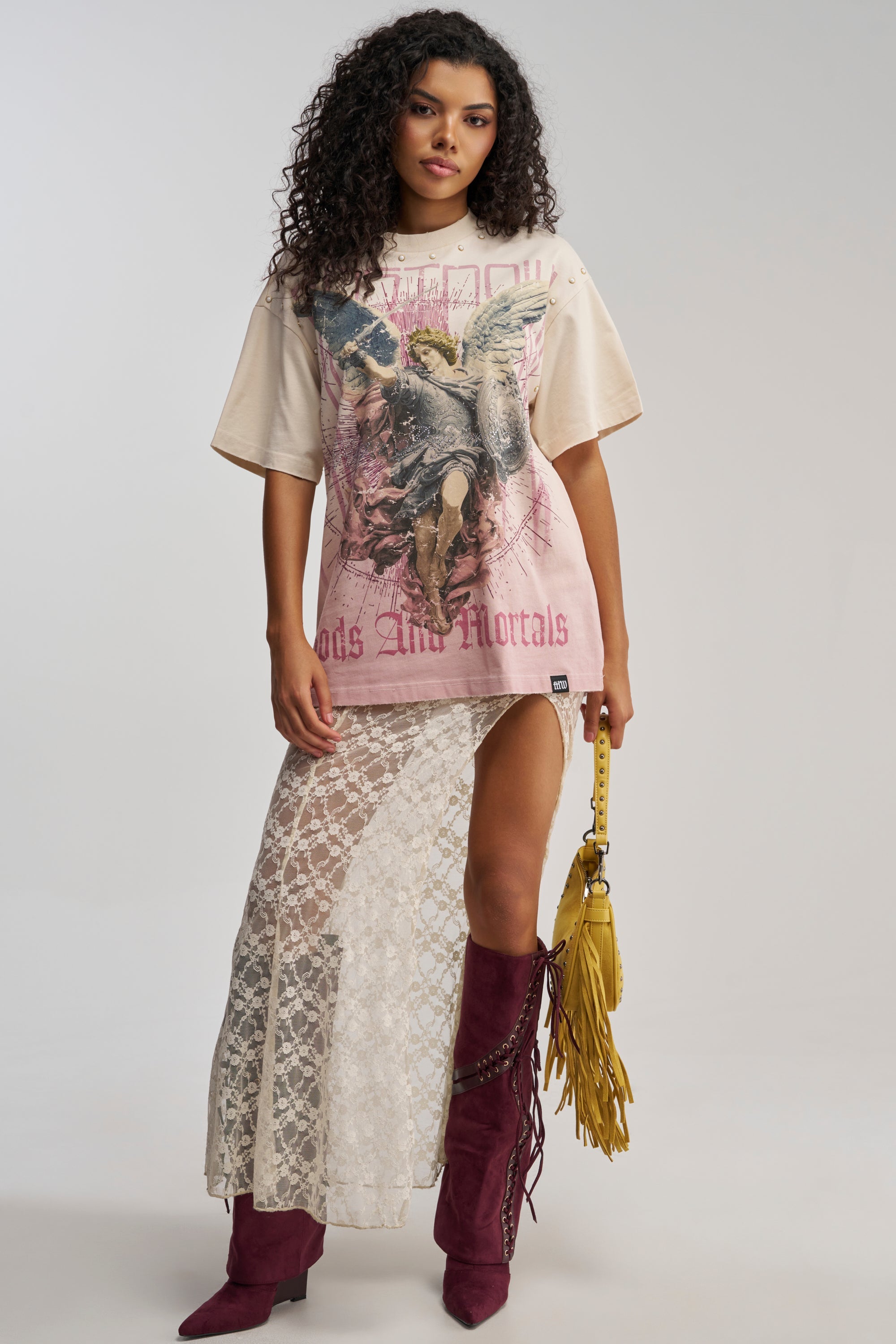FIRST ROW HEAVEN SENT CHAOS GRAPHIC TEE