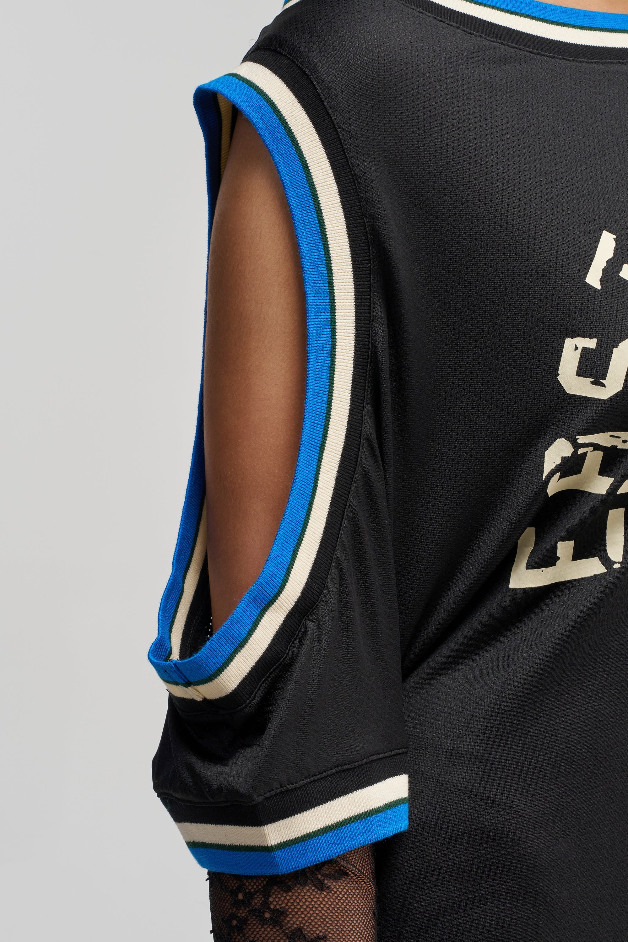 PUT ME IN COACH LACE MINI JERSEY DRESS