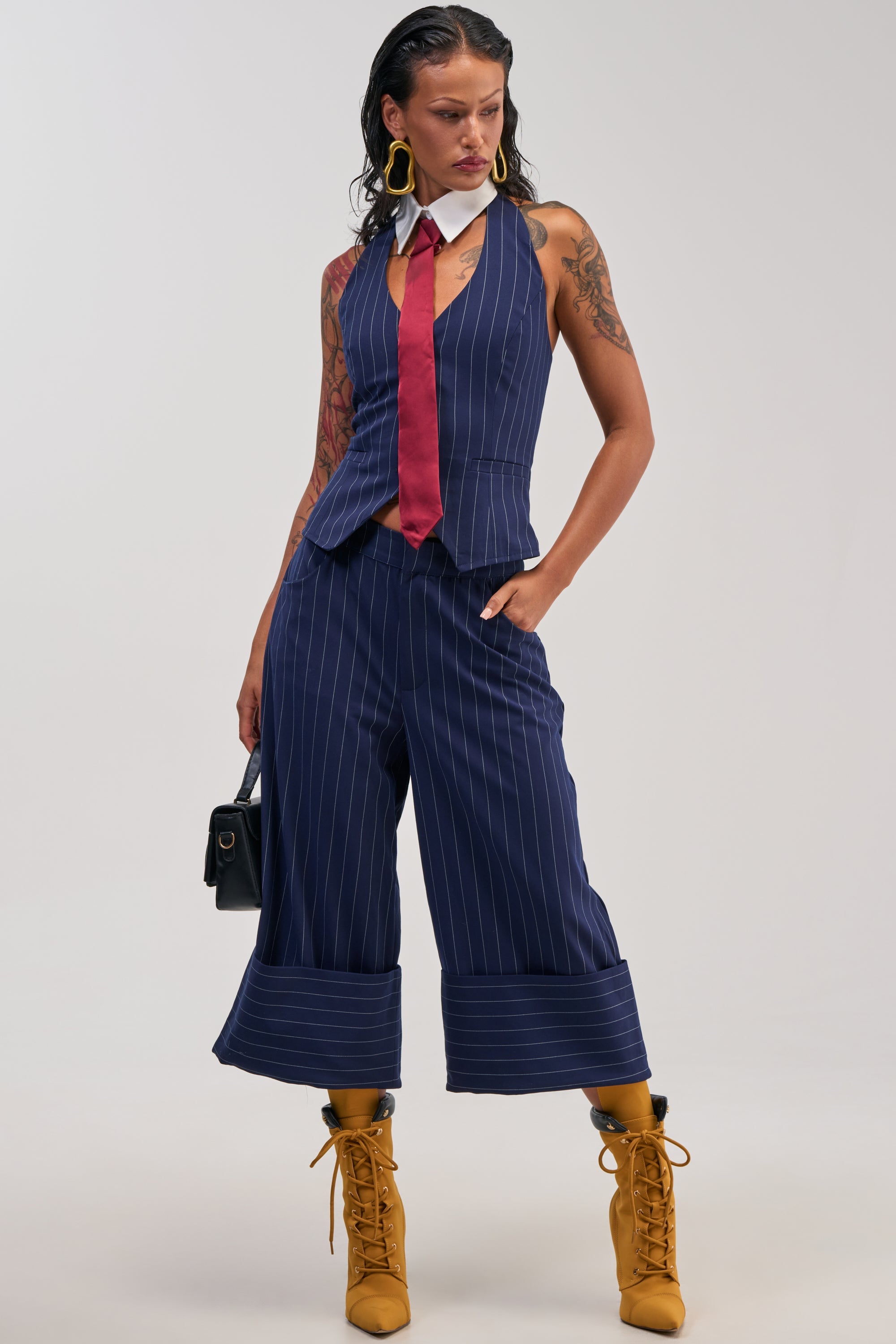 BIG BANK STRIPED GAUCHO