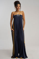 RUN THE SHOW JUMPSUIT IN NAVY