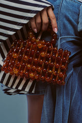 ALWAYS SUMMER BEADED PURSE