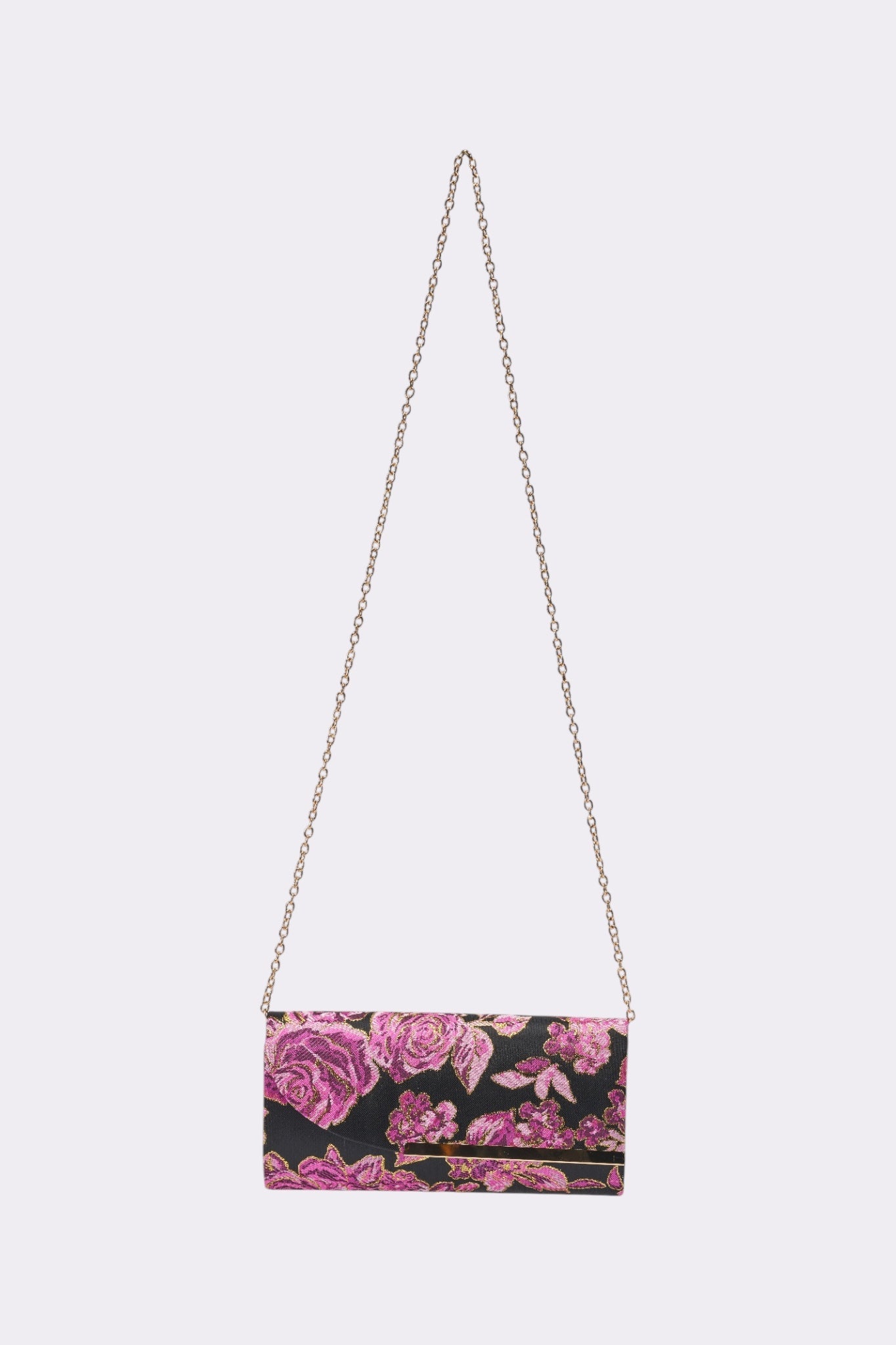 CATCH ME DANCING FLORAL CLUTCH