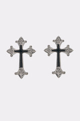 ELITE ENERGY CROSS EARRINGS