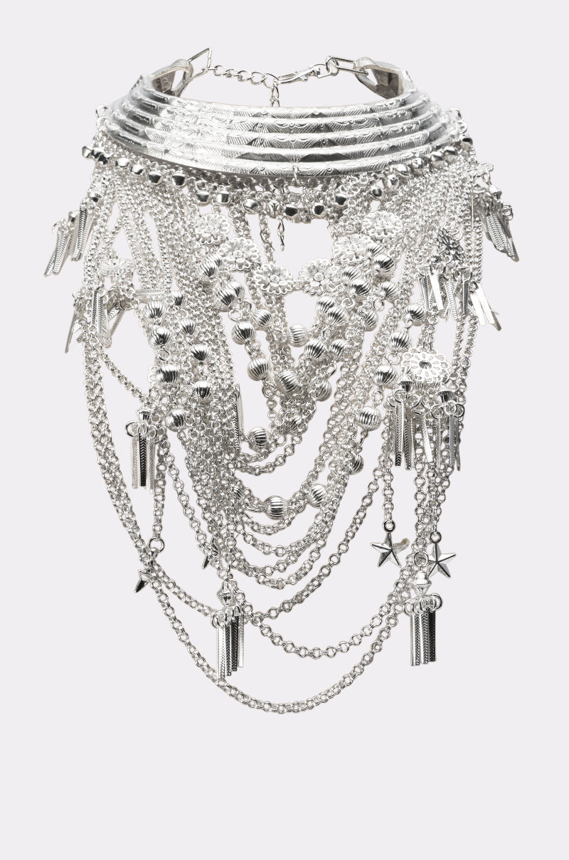 REALLY RUN THIS STATEMENT NECKLACE