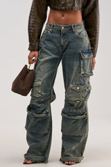 VINTAGE LOVER CARGO DENIM