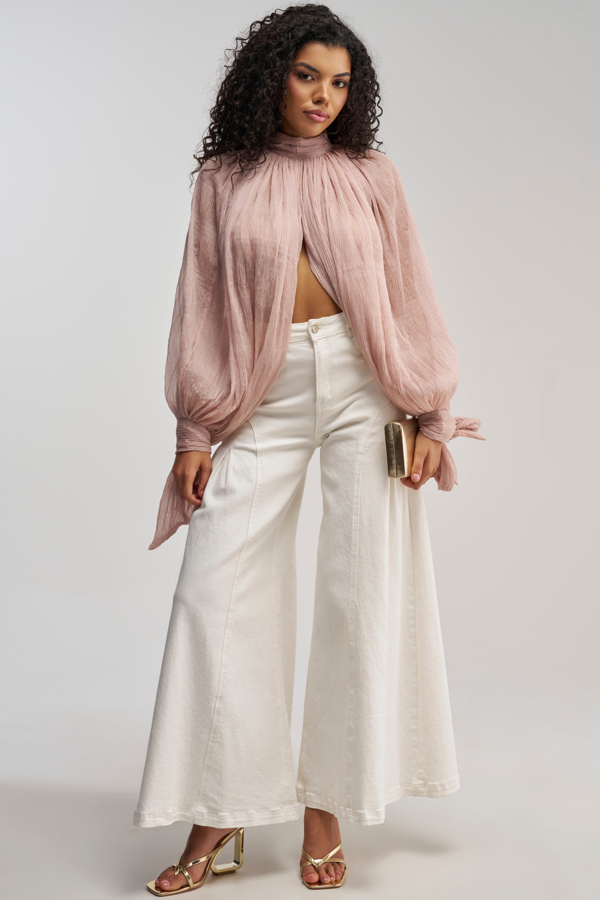SOFT SEDUCTION CHIFFON BLOUSE