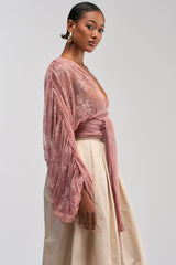 LOCKED IN LOVE LACE BLOUSE