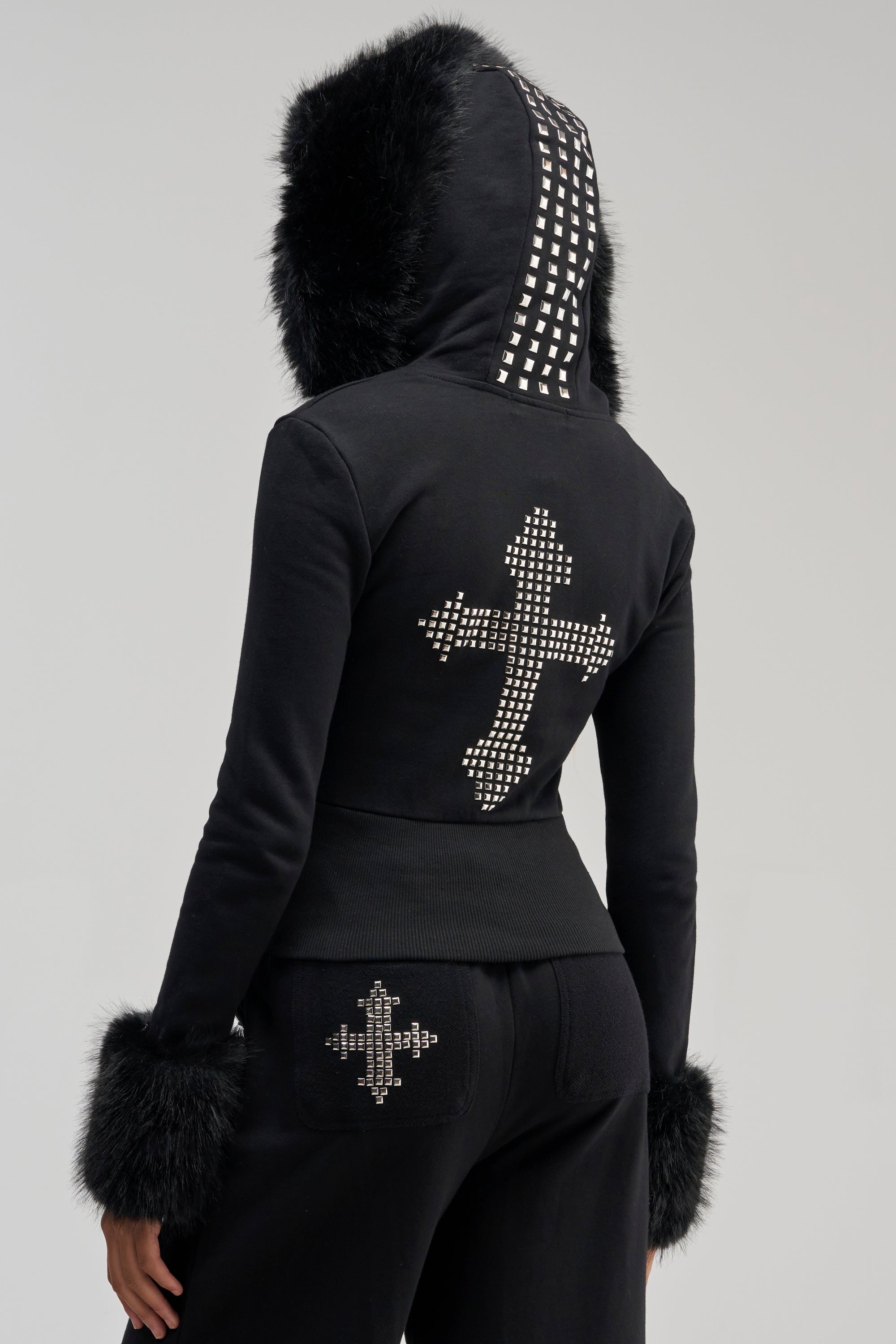 BLESSED ZIP UP SWEATSHIRT