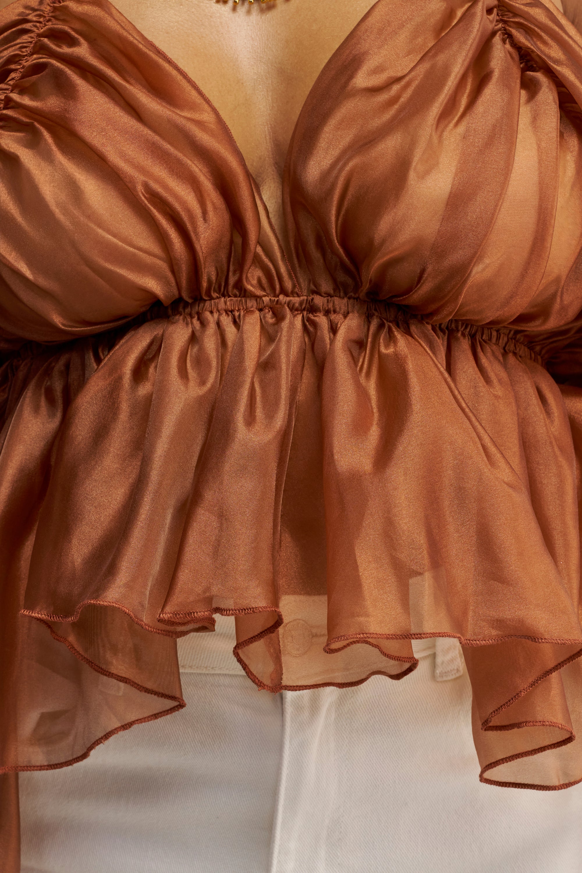 FLY WITH ME CHIFFON BLOUSE