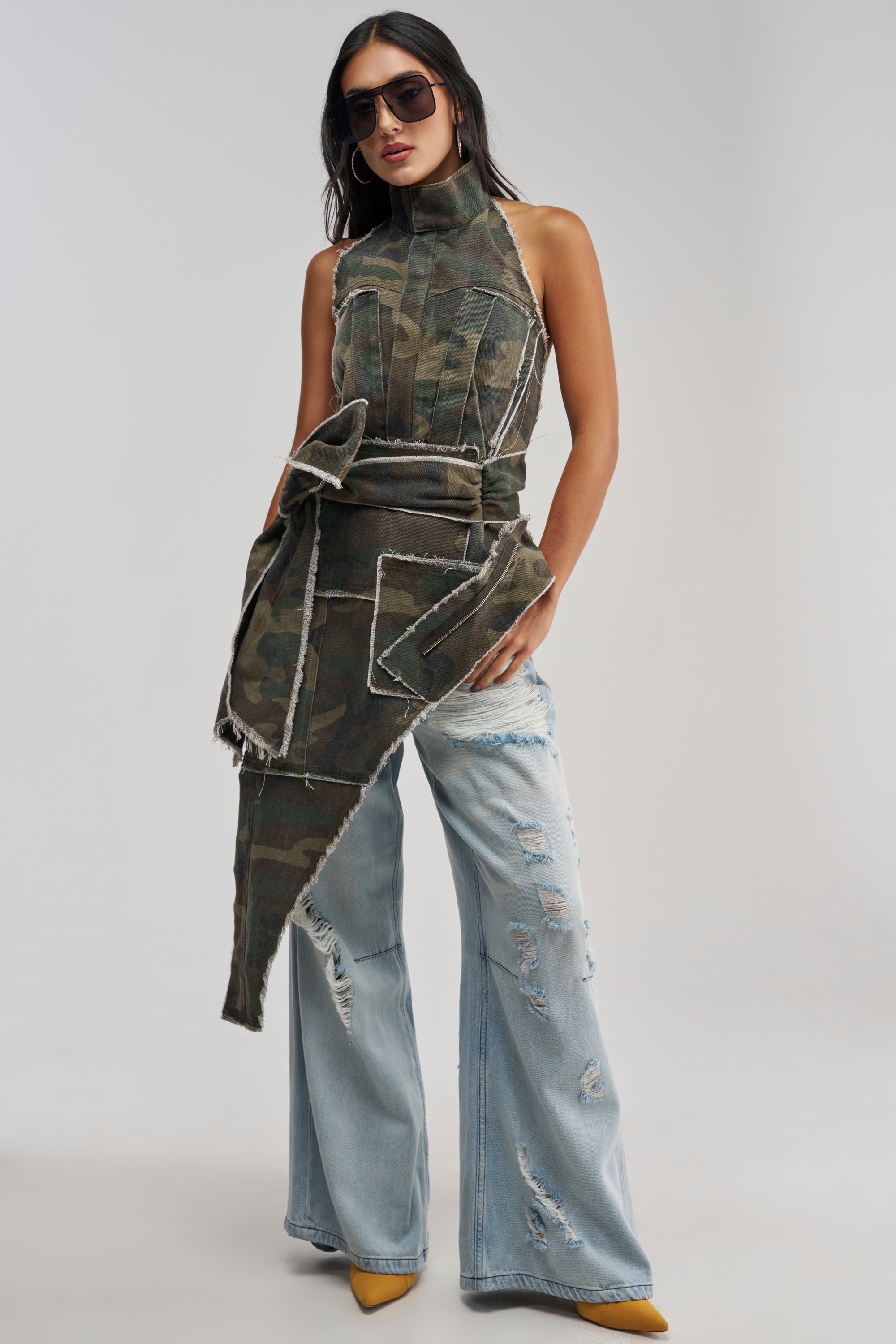 BIG STEPPER CAMO TOP