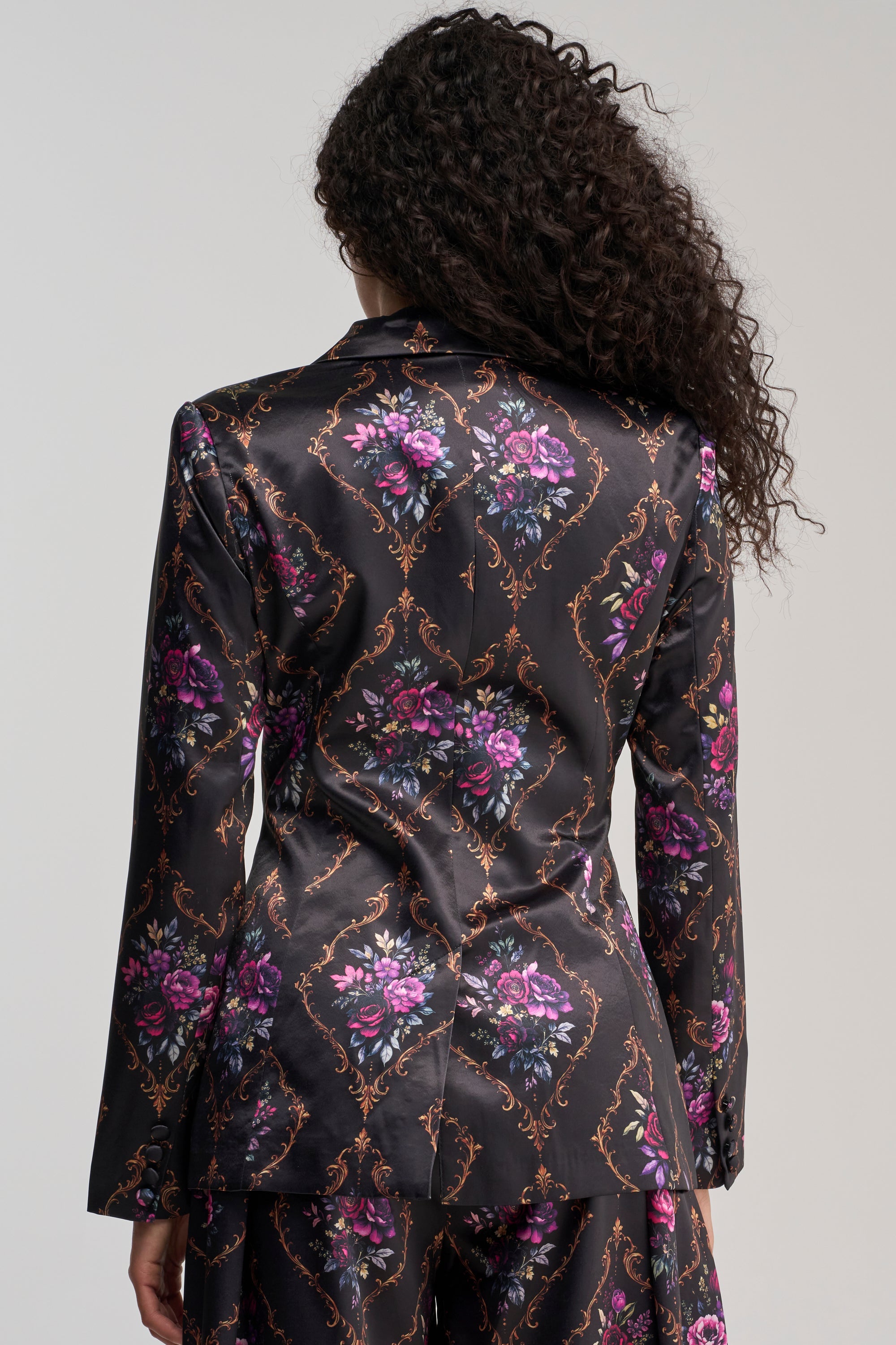 VERTIGO SATIN BLAZER