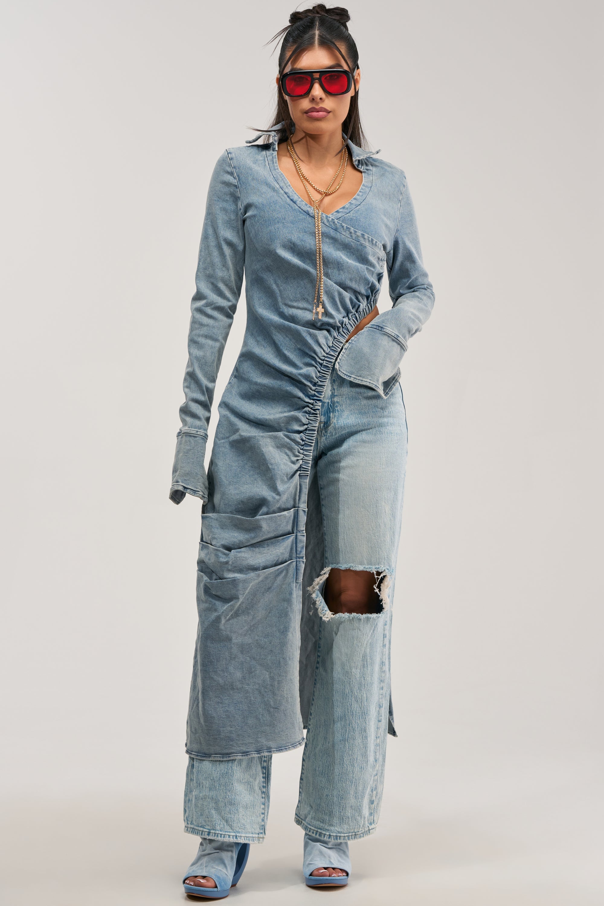 SIMPLE AND GOOD RELAXED DENIM