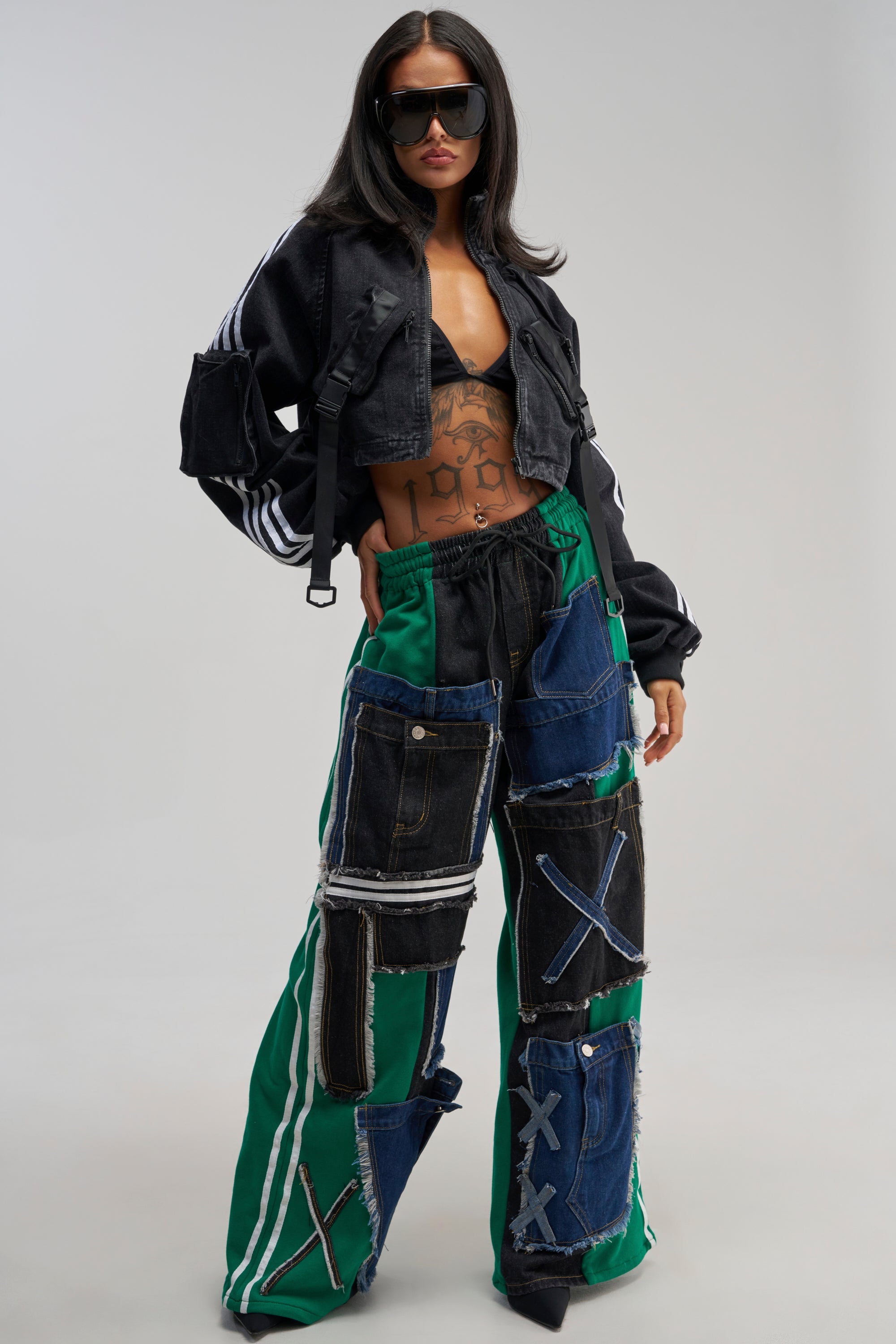 RAE CARGO DENIM JACKET