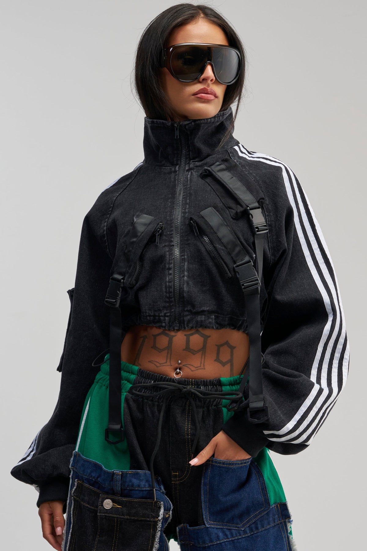 RAE CARGO DENIM JACKET
