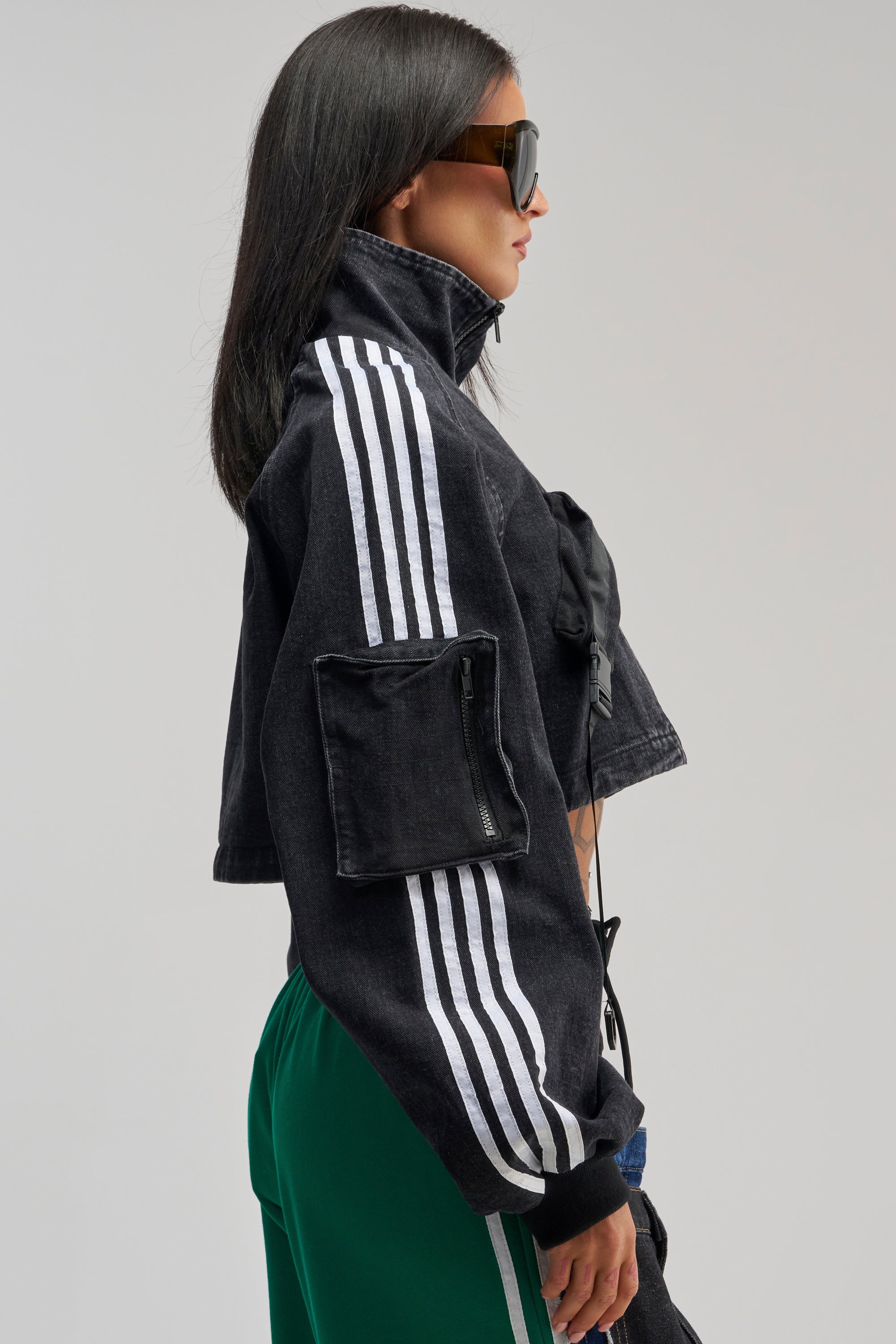 RAE CARGO DENIM JACKET