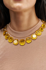 CITRINE STATEMENT NECKLACE