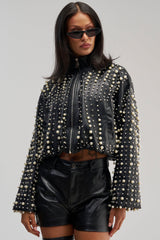 EUPHORIA EMBELLISHED BOMBER