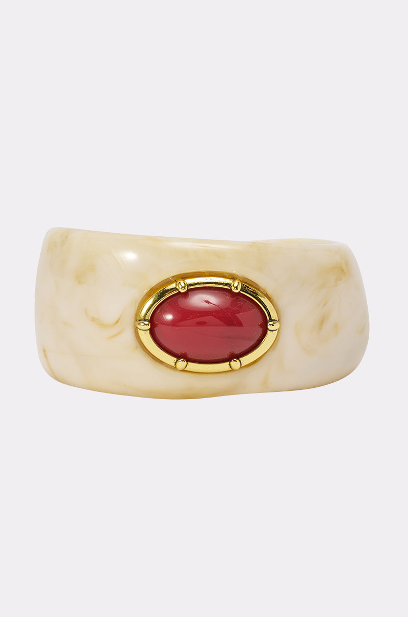 EYE FOR STYLE BANGLE IN IVORY
