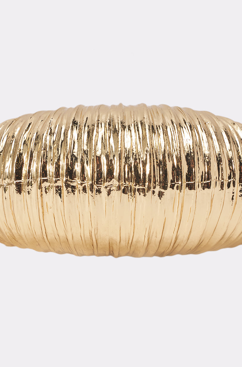 LOUDER NOW OVERSIZED BANGLE IN GOLD