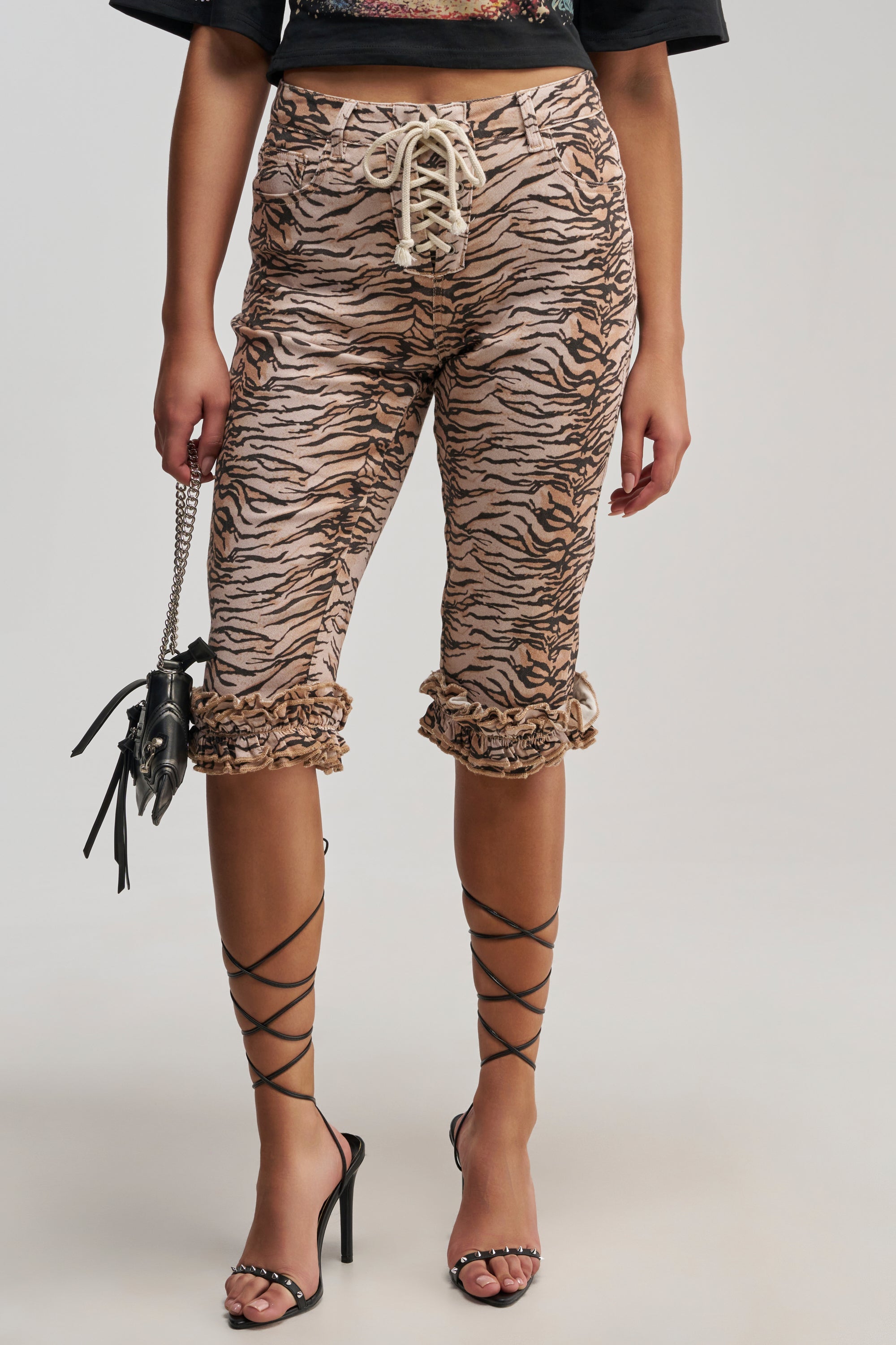 SEXY TIGER CAPRI
