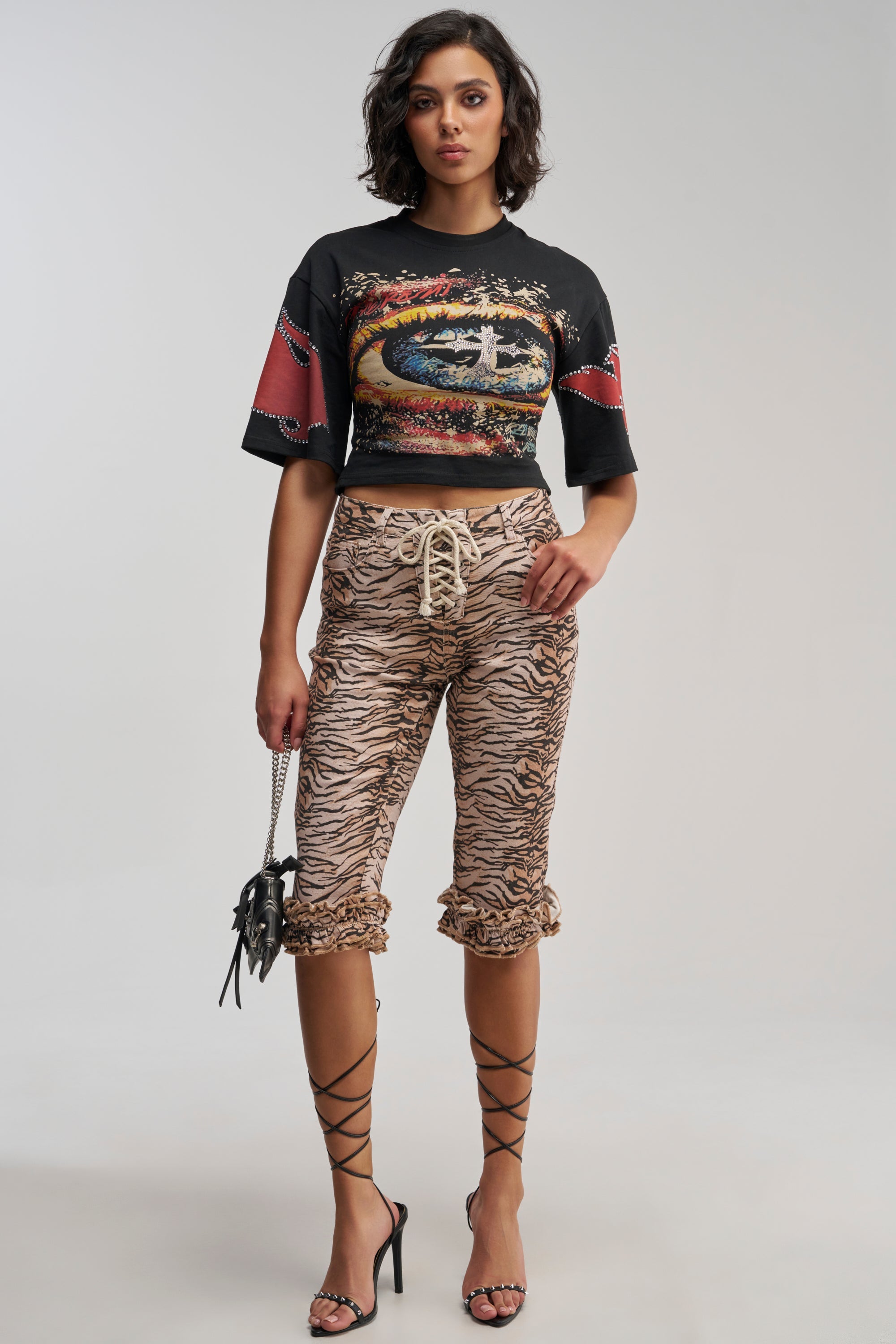 SEXY TIGER CAPRI