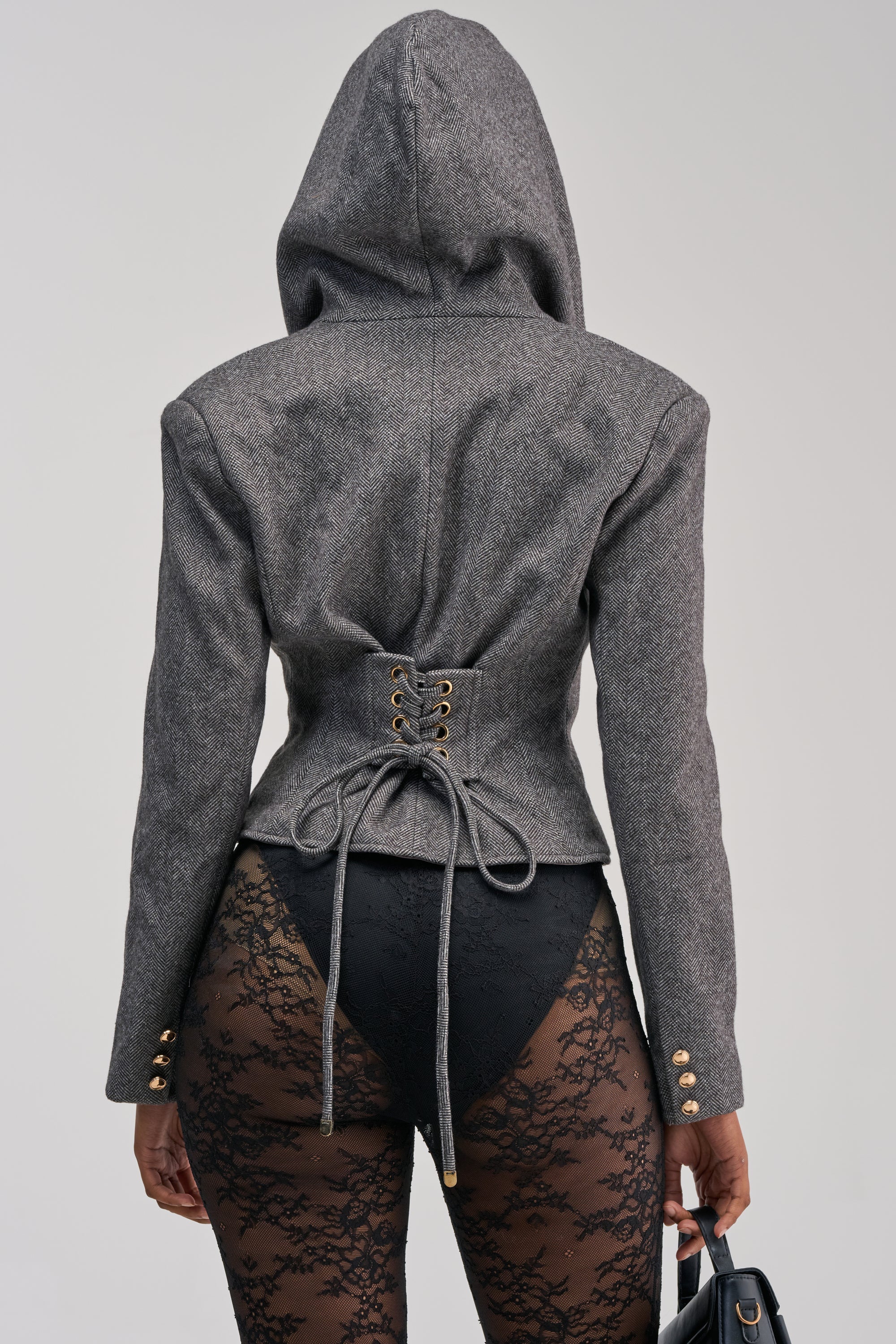 SIREN HOODED BLAZER