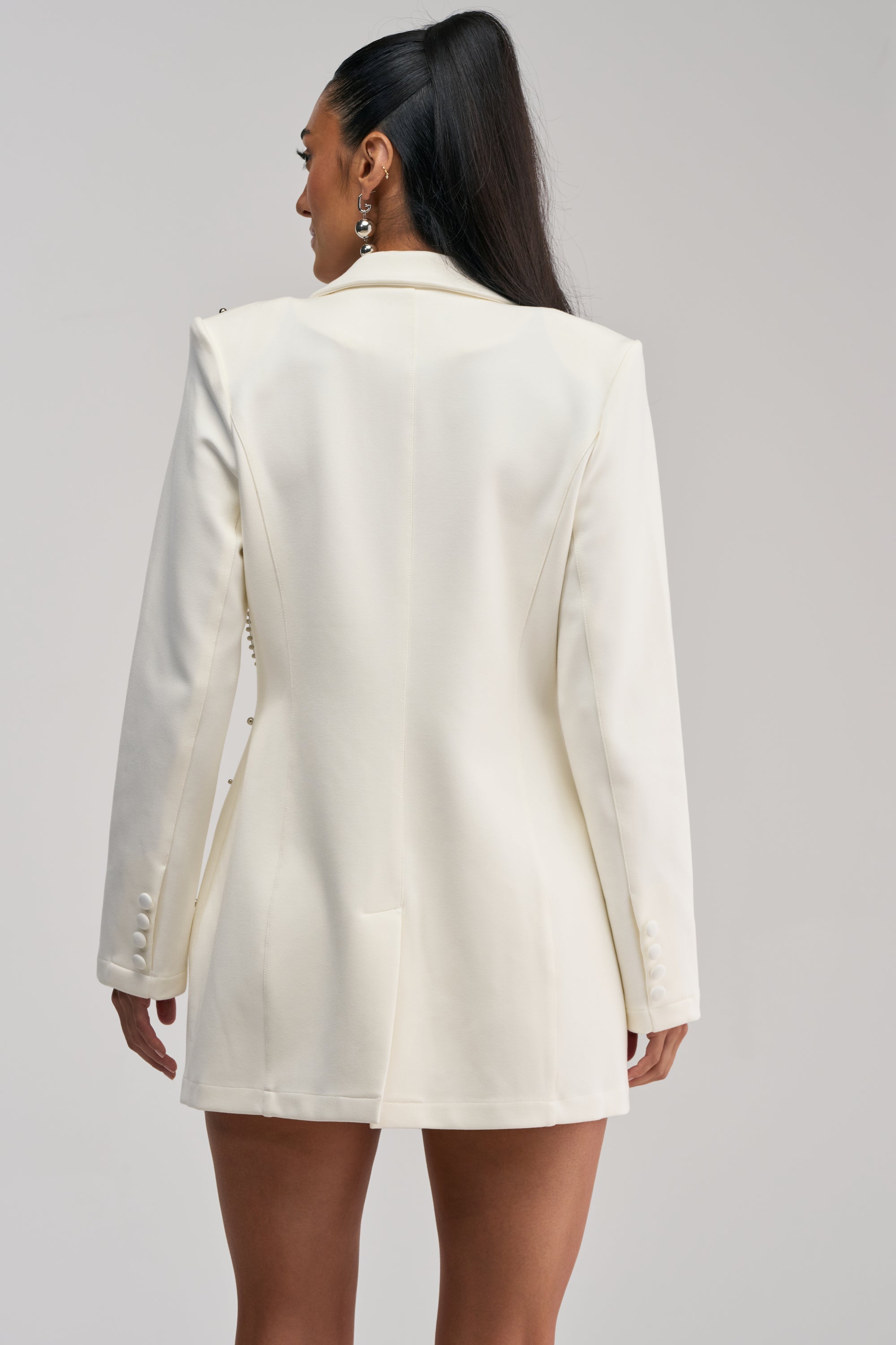 SHOW STOPPER BLAZER IN WHITE