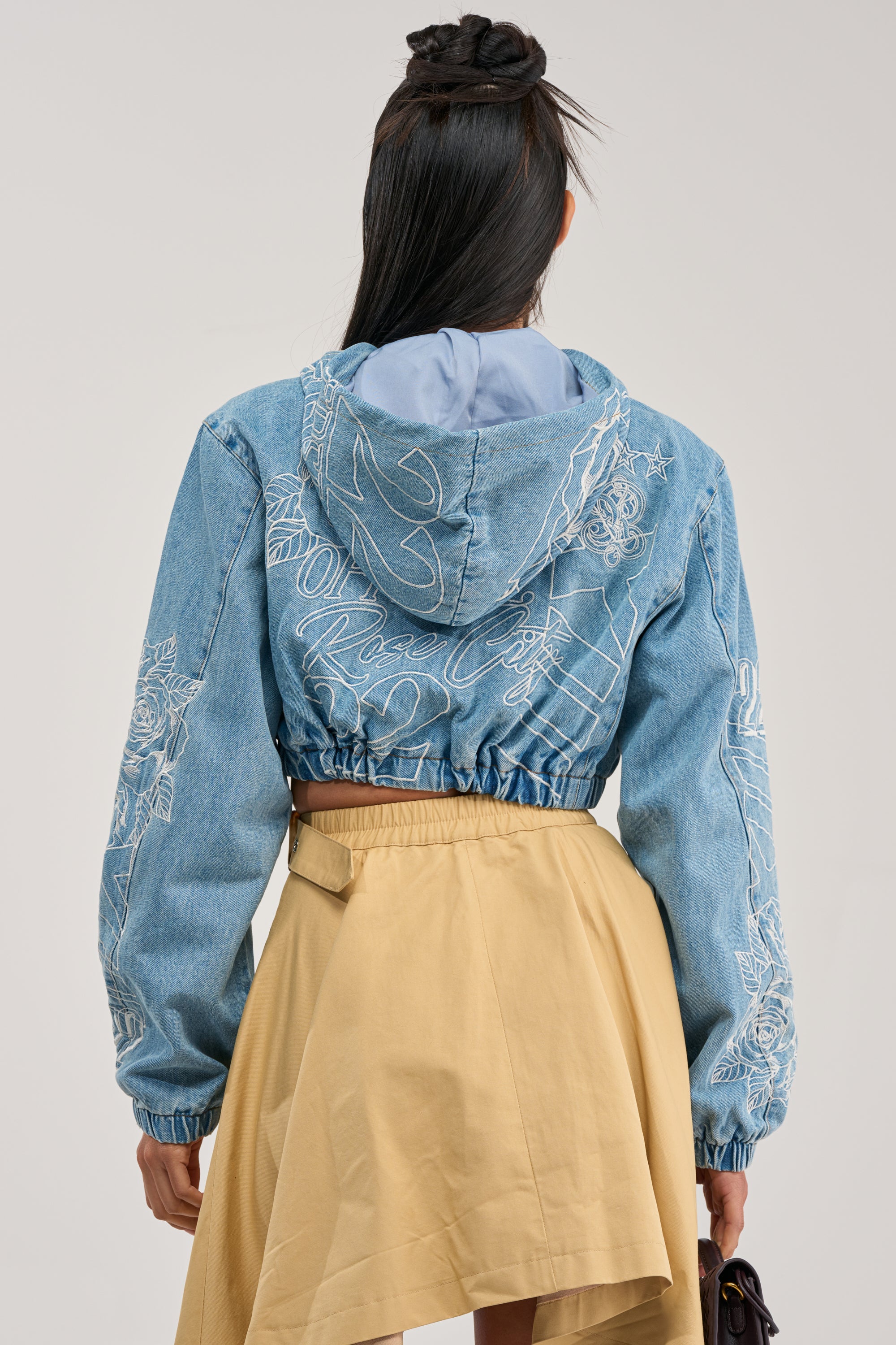I SPY DENIM BOMBER