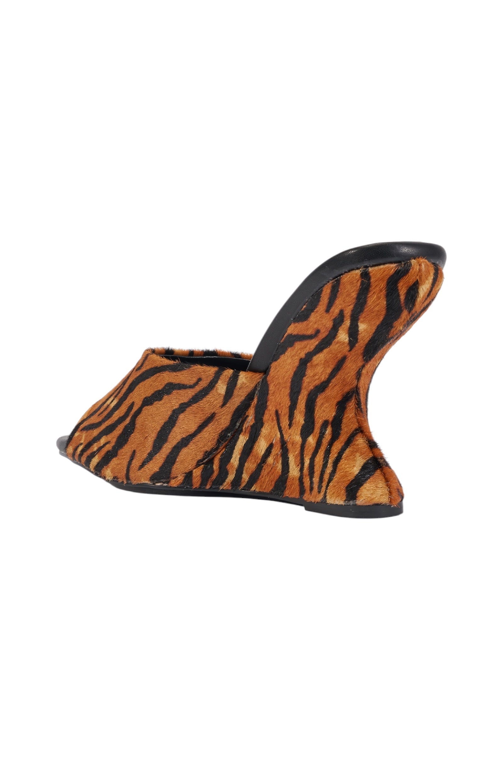 AZALEA WANG VASA TIGER WEDGE SLIP ON SANDAL