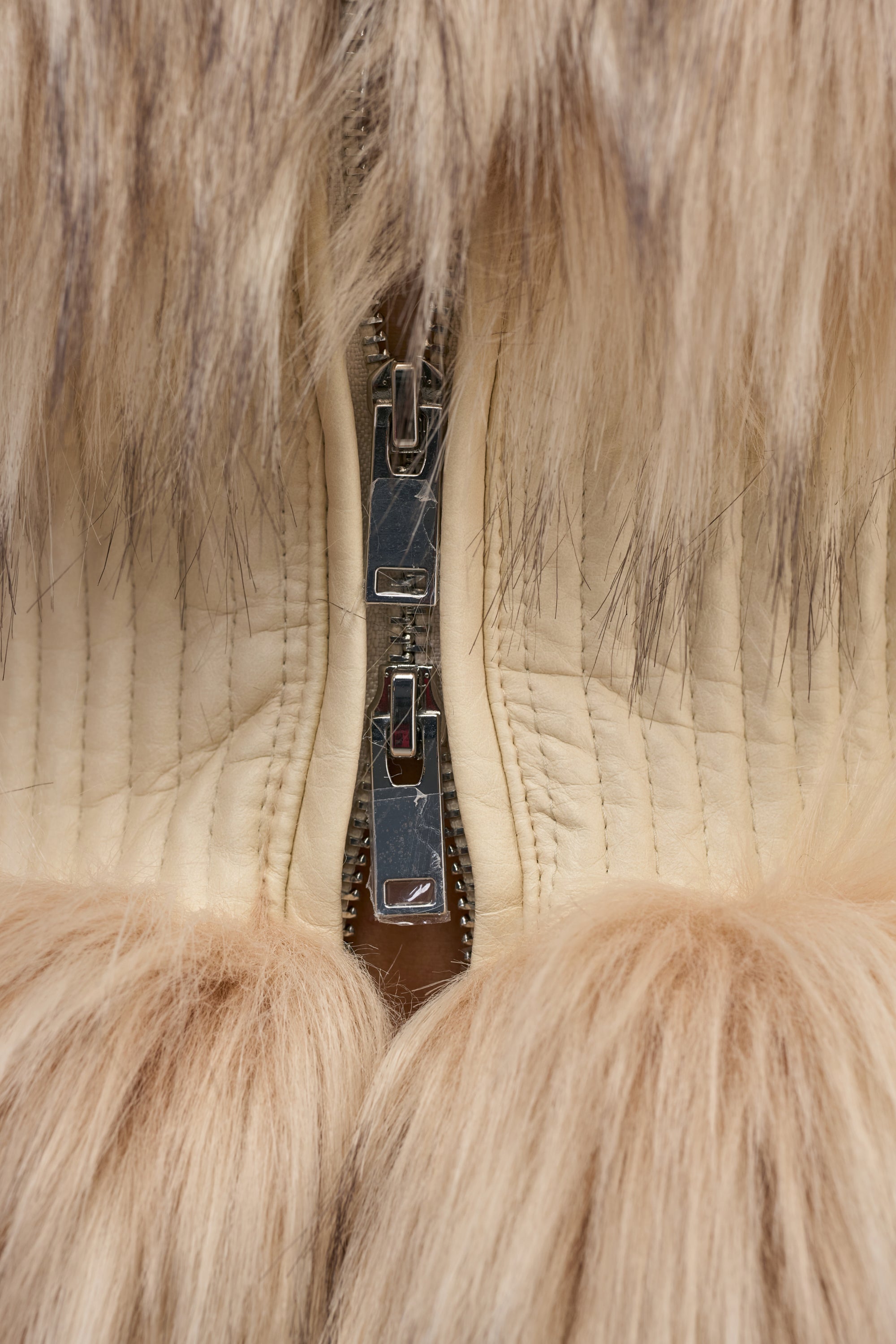 VENUS FAUX FUR TRENCH