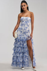 SWEET ESCAPE SEQUIN PATTERNED MAXI DRESS